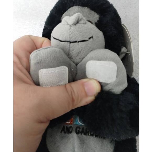 Wishpets NWT Gorilla Nyani 2017 Jacksonville Zoo & Gardens Stuffed Animal Plush - Picture 4 of 8